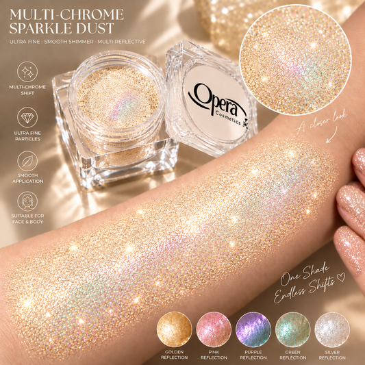 Premium Multichrome Sparkle Dust– Ultra Shiny Pigment