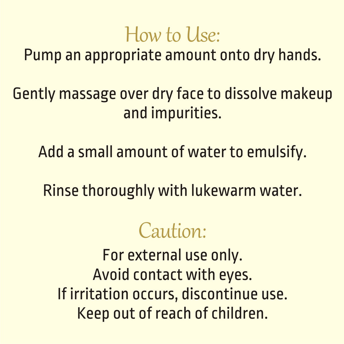 Opera Luméra Treatment Black Tea & Grape Seed Cleansing Oil