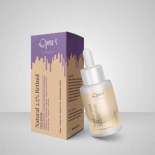 Opera Luméra 2.5% Retinol & Peptide Anti-Aging Treatment Serum