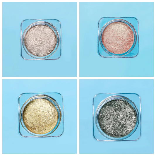 4 Pcs High Pigment Highlighter – Soft Glow Kit