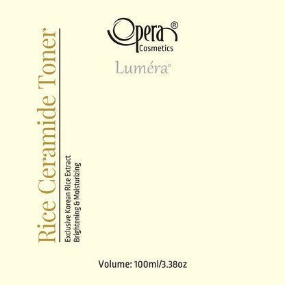 Opera Luméra Treatment Toner – Korean Rice Extract & Niacinamide Milky Hydrator