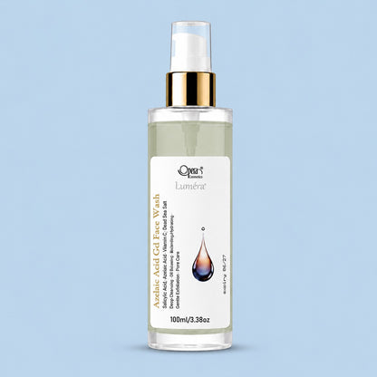 Opera Luméra Azelaic + Salicylic Face Wash | Deep Clarifying Cleanser for Acne & Glow