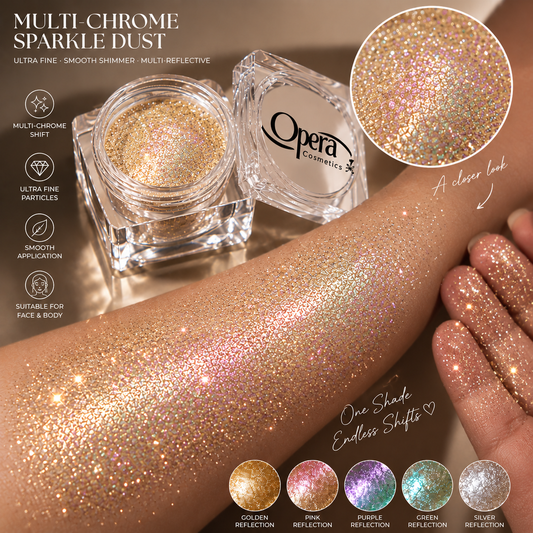 Premium Multichrome Sparkle Dust– Ultra Shiny Pigment
