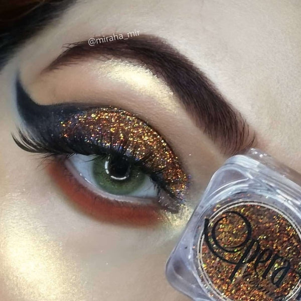 Opera Color Shifting Chameleon Glitter – (Gold to Green Purple)  Effect