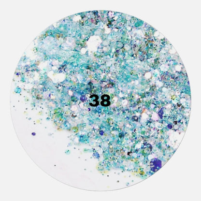 Opera Professional Grade Fairy Tale Iridescent Chunky Mix Glitter