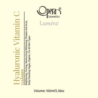 Opera Luméra Treatment – Hyaluronic & Vitamin C Brightening Cleanser