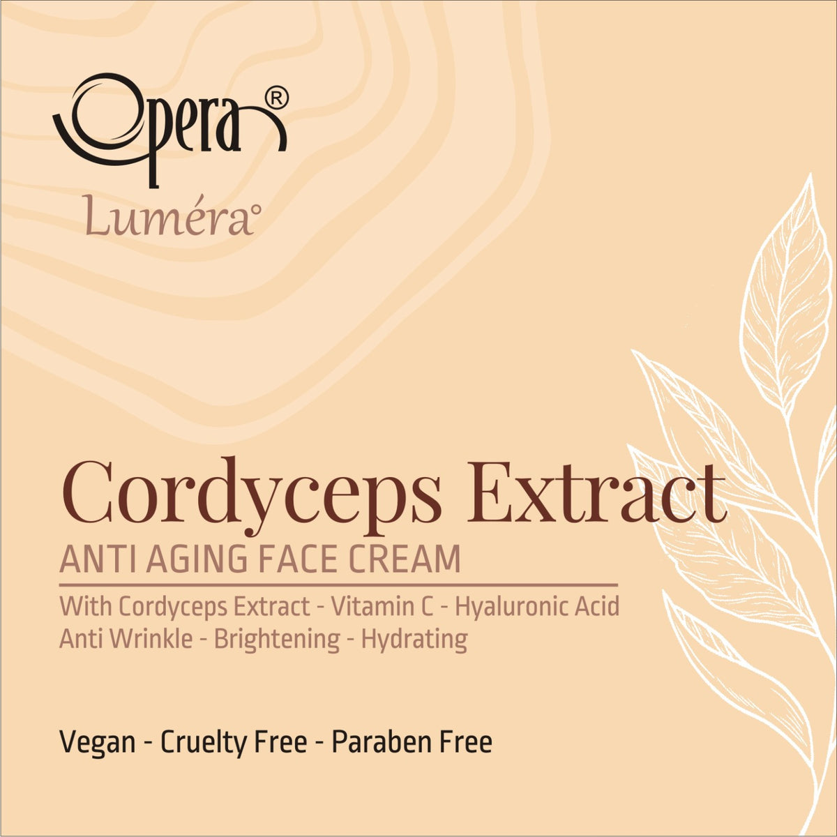 Opera Luméra Anti-Aging Treatment Cream + Cordyceps & Vitamin C