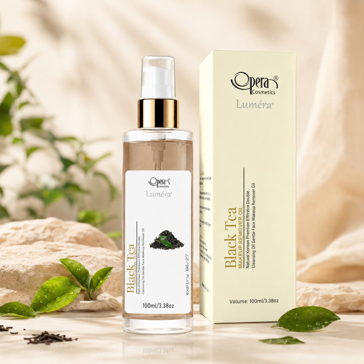 Opera Luméra Treatment Black Tea & Grape Seed Cleansing Oil