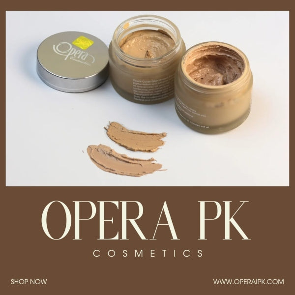 Opera Cover Glow Matte HD Foundation Complete Coverage (Medium)