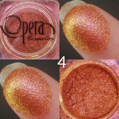 Opera Multichrome Smoky 3D Single Eyeshadow (Golden Red Cooper)