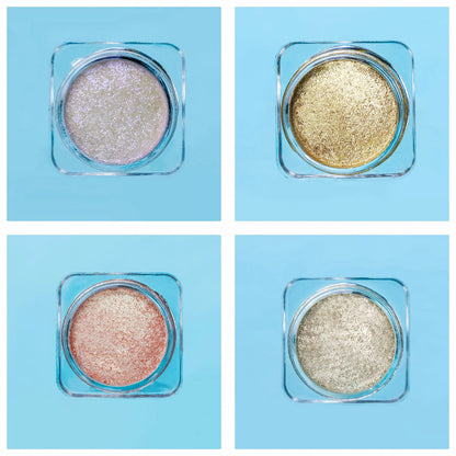 4 Pcs High Pigment Highlighter – Bridal Glow Kit