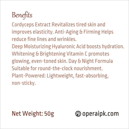 Opera Luméra Anti-Aging Treatment Cream + Cordyceps & Vitamin C