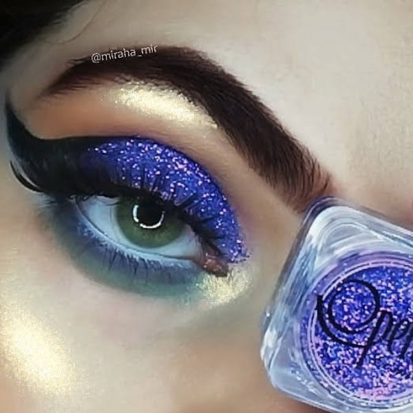 Opera Color Shifting Chameleon Glitter – ( Blue to gold purple ) Effect