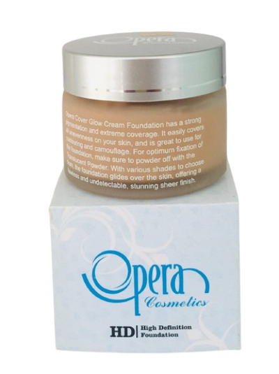 Opera Cover Glow Matte HD Foundation Complete Coverage (Medium)