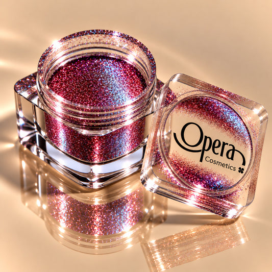 Opera Multichrome Smoky 3D Single Eyeshadow (Golden Red Cooper)