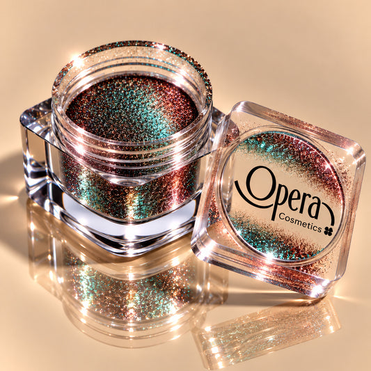 Opera Multichrome Smoky 3D Single Eyeshadow (Green Blue Red)