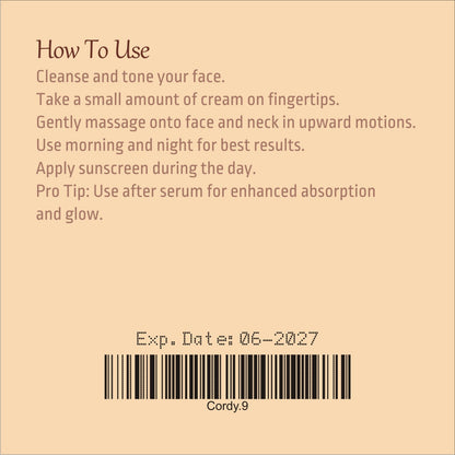 Opera Luméra Anti-Aging Treatment Cream + Cordyceps & Vitamin C