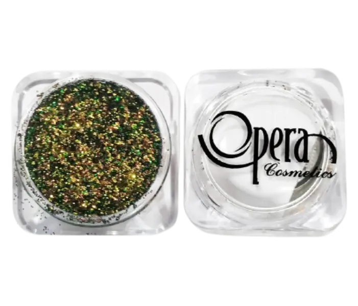 Opera Color Shifting Chameleon Glitter – (Gold to red green) Effect