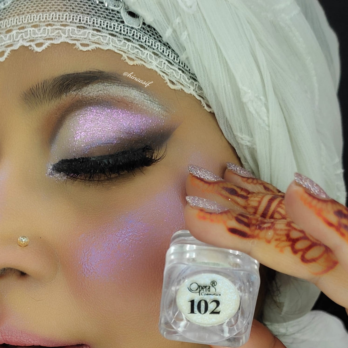 Opera Star Dust Glow Chrome Highlighter (4pcs) – Bundle #8