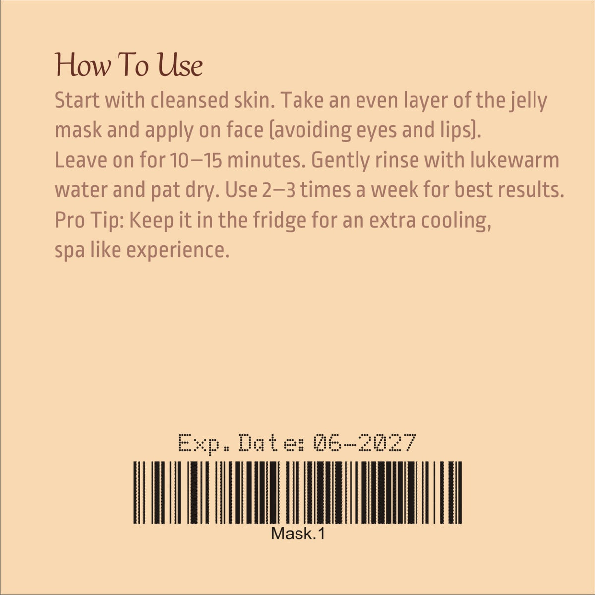 Opera Luméra Treatment Pore Cleanser – Salicylic Ice Cream Jelly Mask
