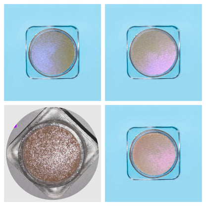 Opera Star Dust Glow Chrome Highlighter (4pcs) – Bundle #8