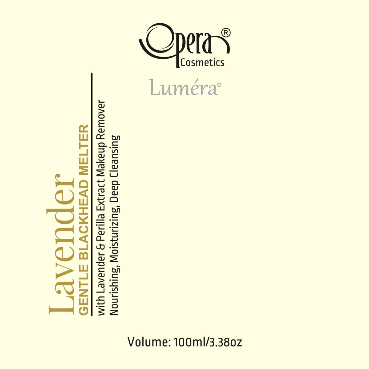 Opera Luméra Treatment Cleansing Oil – Lavender & Perilla Blackhead Melter