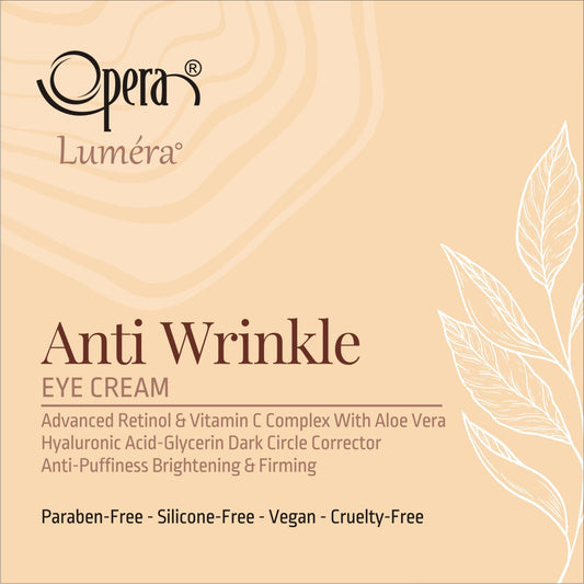 Opera Luméra Retinol & Vitamin C Eye Cream | Anti-Wrinkle & Brightening Treatment