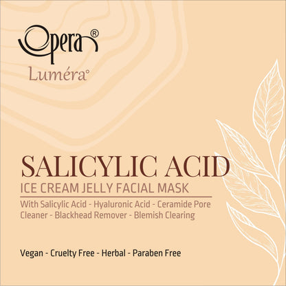 Opera Luméra Treatment Pore Cleanser – Salicylic Ice Cream Jelly Mask