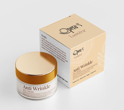 Opera Luméra Retinol & Vitamin C Eye Cream | Anti-Wrinkle & Brightening Treatment