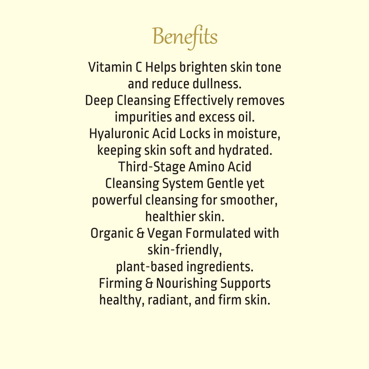 Opera Luméra Treatment – Hyaluronic & Vitamin C Brightening Cleanser