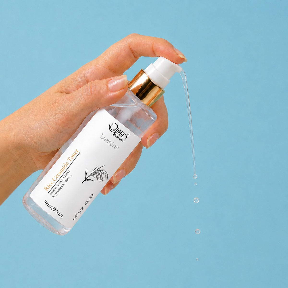Opera Luméra Treatment Toner – Korean Rice Extract & Niacinamide Milky Hydrator