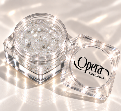 Opera Iridescent Flakes Highlighter (Silver)