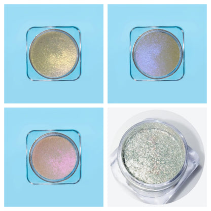 Opera Star Dust Glow Chrome Highlighter (4pcs) – Bundle #11