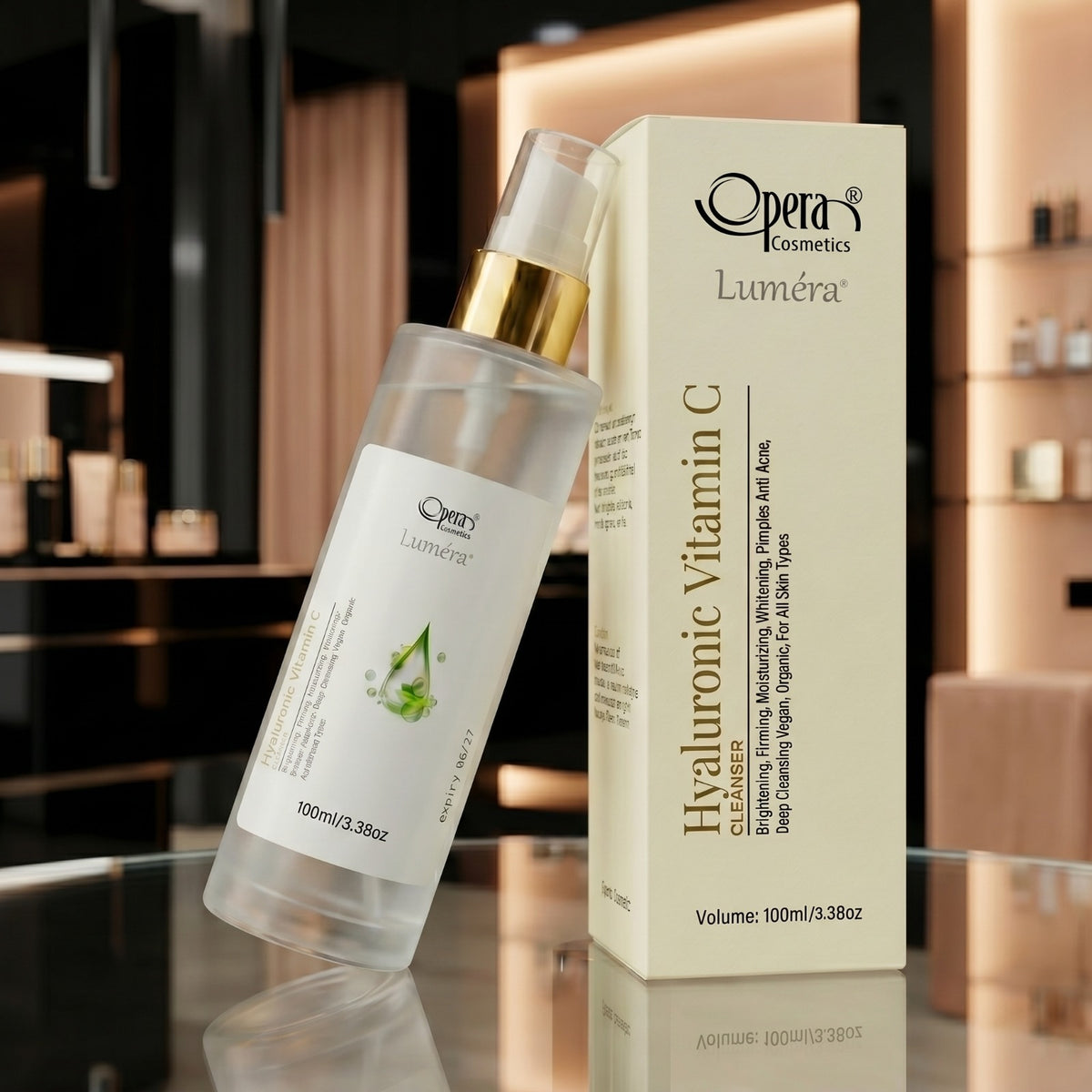 Opera Luméra Treatment – Hyaluronic & Vitamin C Brightening Cleanser