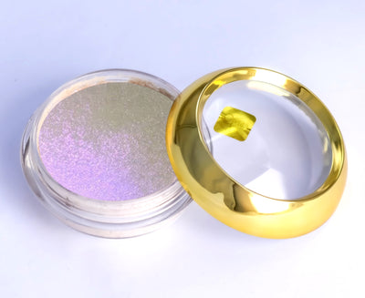 Opera Best Powder Face Highlighter For All Day Glow (Purple)