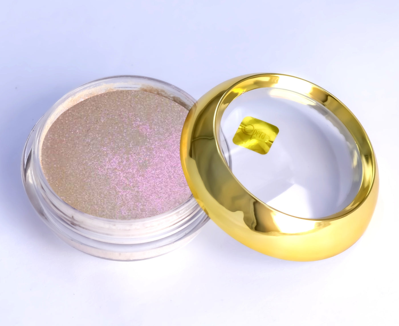 Opera Best Powder Face Highlighter For All Day Glow (Pink)