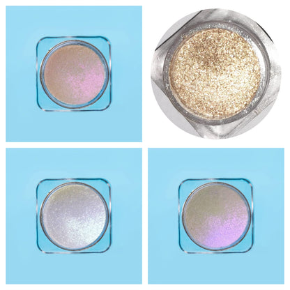 Opera Star Dust Glow Chrome Highlighter (4pcs) – Bundle #7.1
