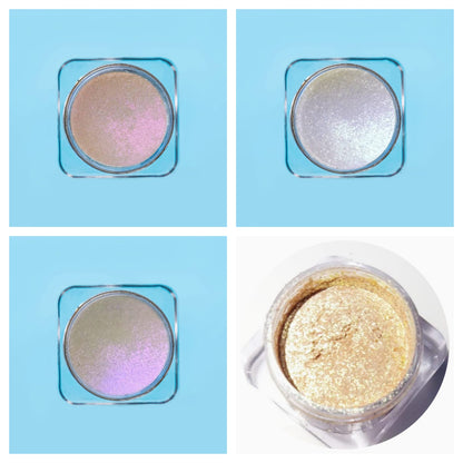 Opera Star Dust Glow Chrome Highlighter (4pcs) – Bundle #1.1