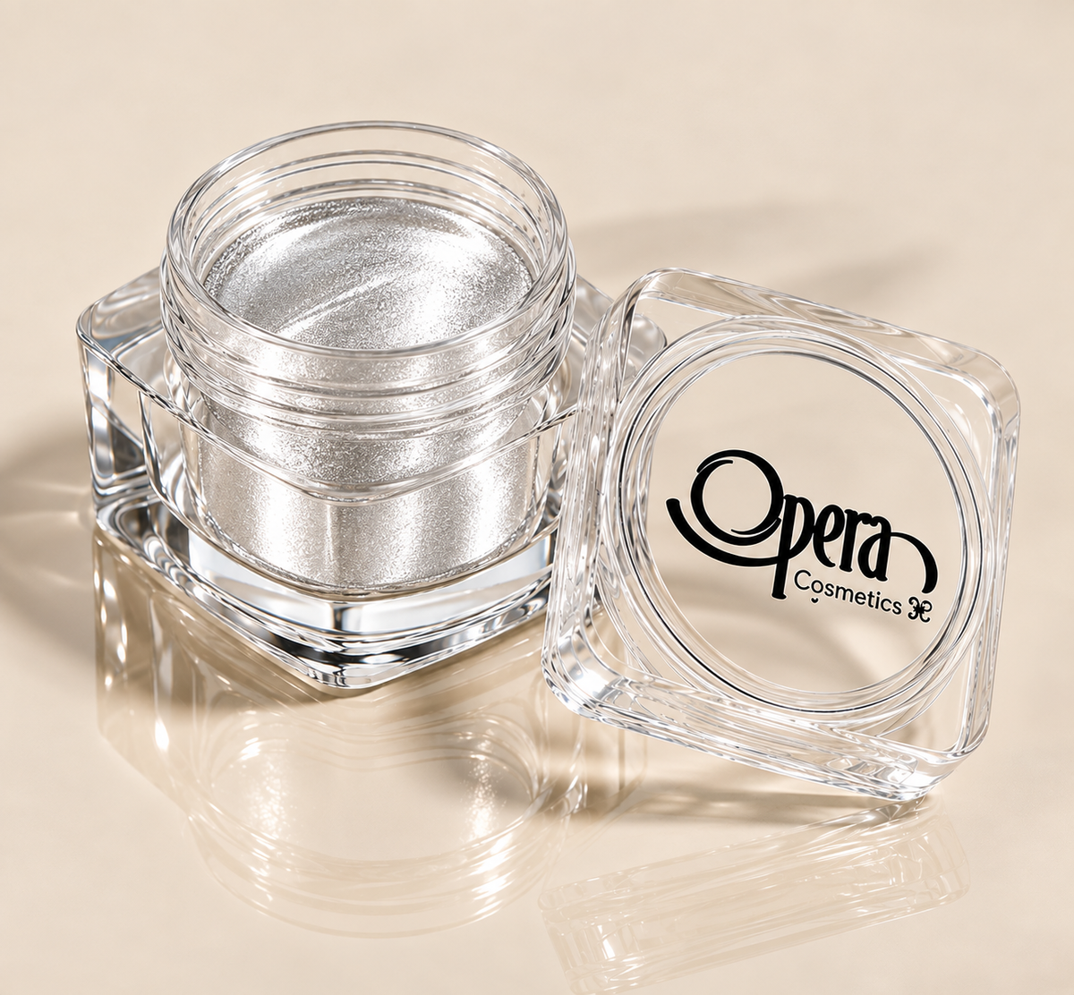 Opera Super Shine Diamond Silver Eyeshadow